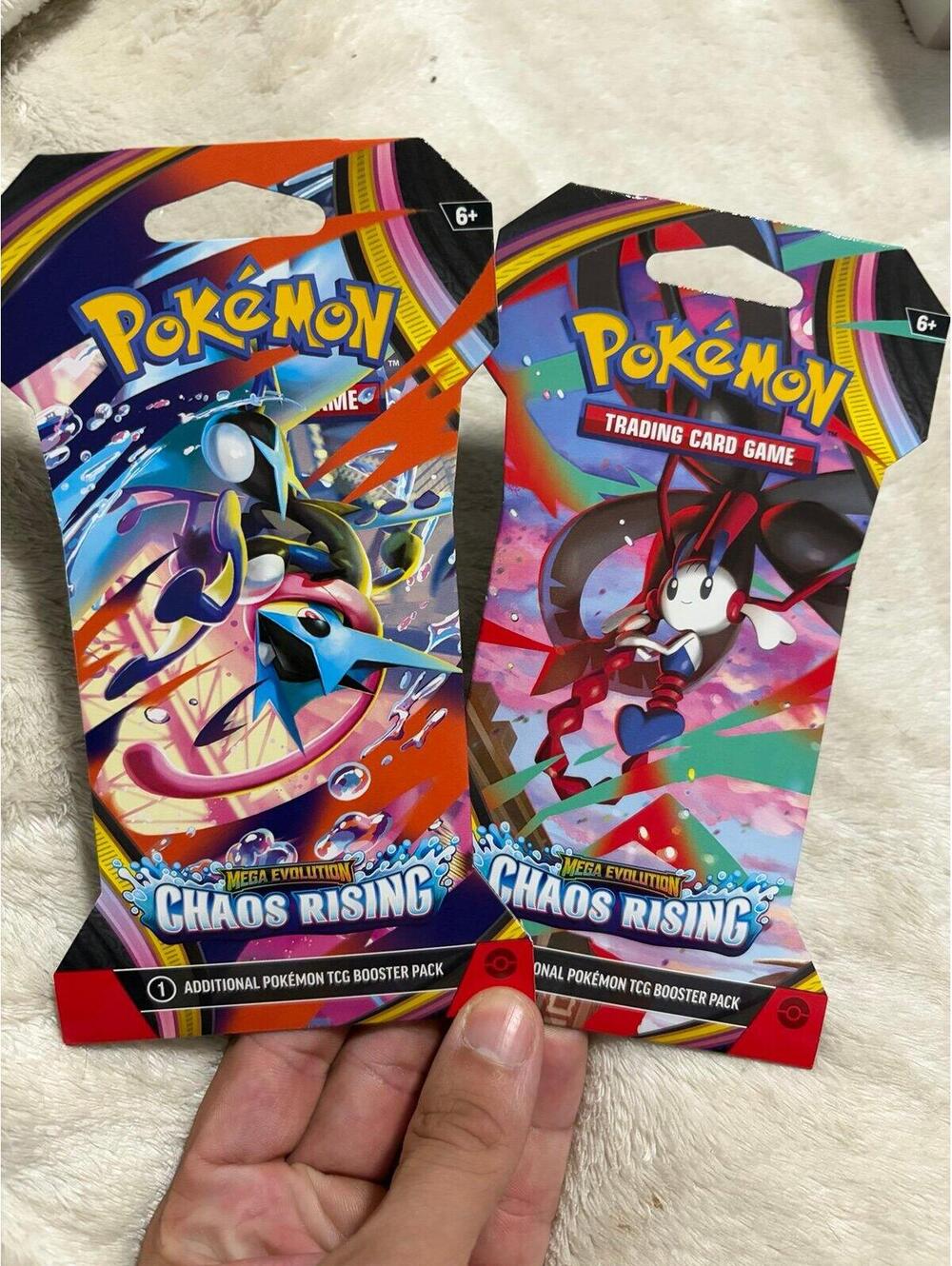 Chaos Rising Pokemon TCG Booster Packs